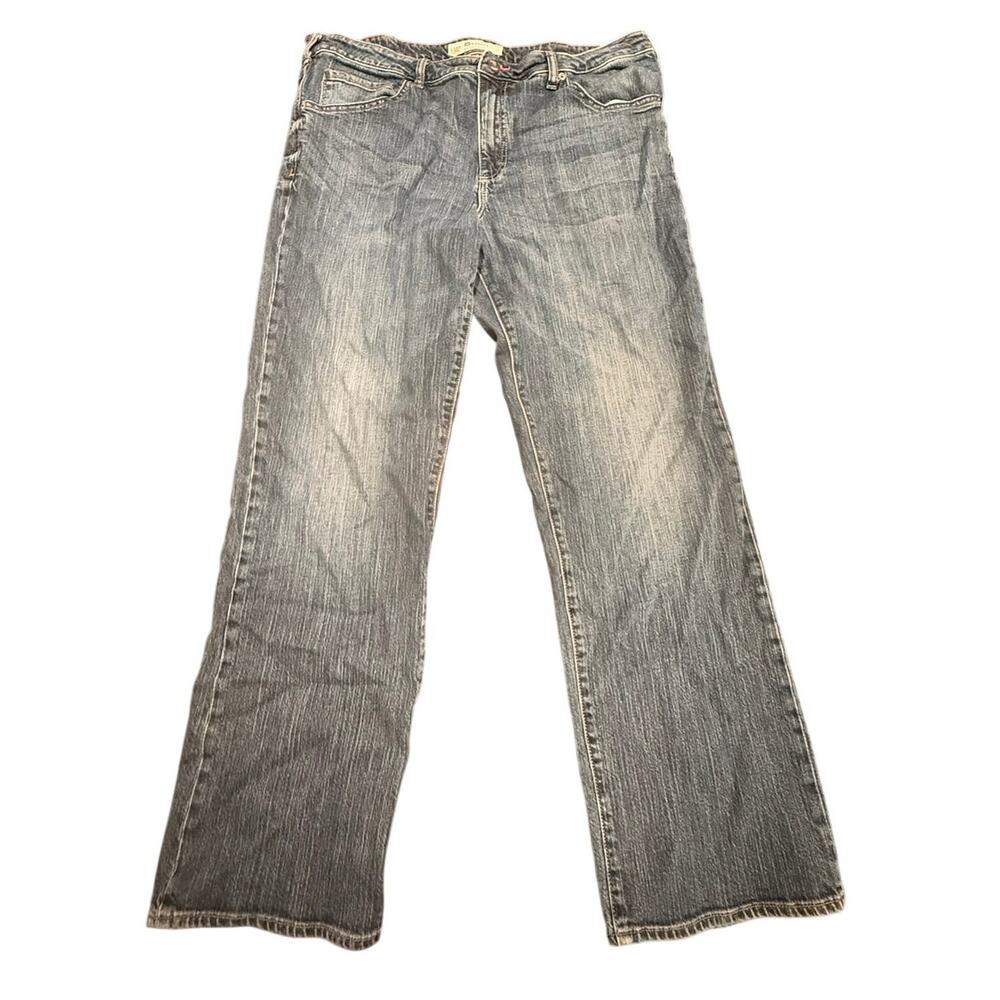 Lee Men's Modern Series Blue Straight Fit Straight Leg Jeans Size 40X32